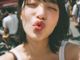 【キス顔】　26年05月05日　大分県　宇佐市　キス顔　　#キス顔　#ディープキス　#AIart　　