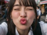 【ディープキス】　26年06月26日　新潟県　三条市　キス顔　　#キス顔　#ディープキス　#AIart　　