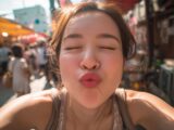 【キス顔】　26年06月27日　福島県　郡山市　ディープキス　　#キス顔　#ディープキス　#AIart　　