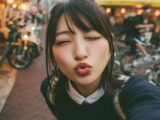 【キス顔】　26年07月03日　茨城県　牛久市　ディープキス　　#キス顔　#ディープキス　#AIart　　