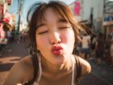 【ディープキス】　26年09月24日　秋田県　由利本荘市　キス顔　　#キス顔　#ディープキス　#AIart　　
